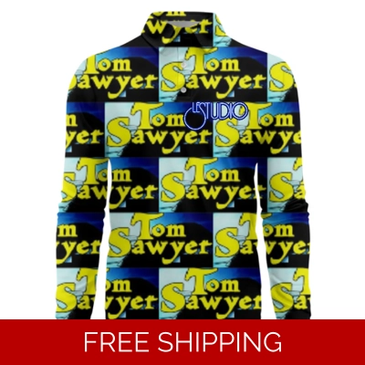 Le Studio Tom Sawyer 1 Custom 3D Long-Sleeved Polo Shirt